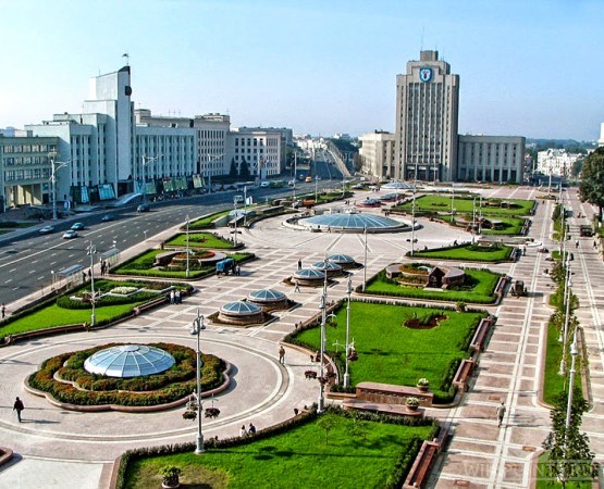 площадь Независимости в Минске