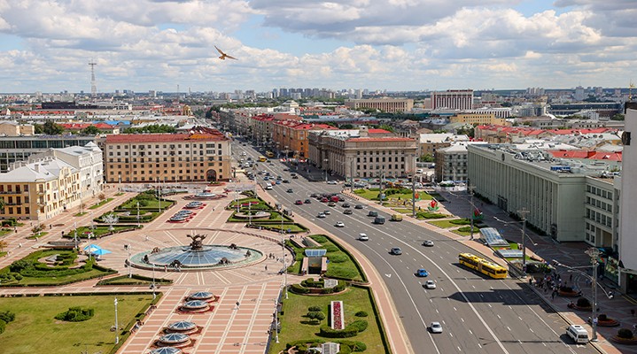 проспект Независимости главная улица Минска
